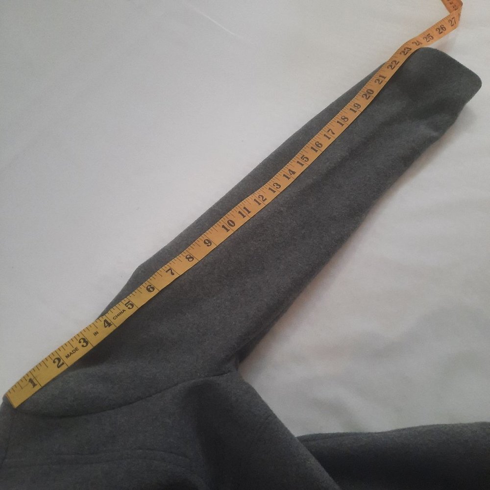 Stile Benetton wool jacket, grey short coat - Picture 9 of 14